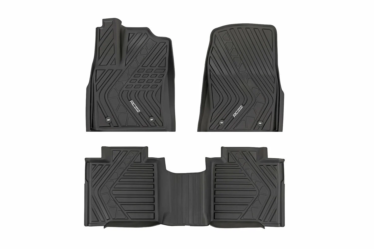 Fits Toyota Tundra (2022-2024) Flex-Fit Floor Mats FR & RR CrewMax FF-71780
